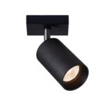Oprawa punktowa natynkowa listwa MALGA 1 Black spot GU10 czarny