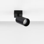 Oprawa punktowa natynkowa listwa MALGA 1 Black spot GU10 czarny