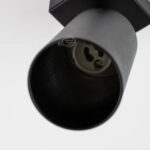 Oprawa punktowa natynkowa listwa MALGA 1 Black spot GU10 czarny