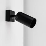 Oprawa punktowa natynkowa listwa MALGA 1 Black spot GU10 czarny