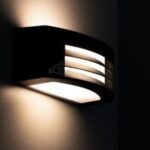 Ogrodowa oprawa elewacyjna kinkiet GARDI E27 IP54 czarny