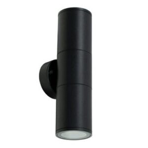 Ogrodowa oprawa elewacyjna kinkiet RENIS Black 2xGU10 IP54 czarny