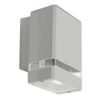 Lampa ogrodowa kinkiet elewacyjny PANAM SOL GREY GU10 szary IP44