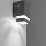 Lampa ogrodowa kinkiet elewacyjny PANAM SOL GREY GU10 szary IP44