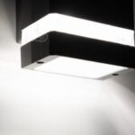 Lampa ogrodowa kinkiet elewacyjny PANAM SOL GREY GU10 szary IP44