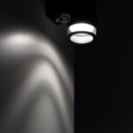 Lampa ogrodowa kinkiet elewacyjny ANGA 1 BLACK GU10 czarny IP54