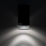 Lampa ogrodowa kinkiet elewacyjny ANGA 1 BLACK GU10 czarny IP54