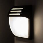 Lampa ogrodowa kinkiet elewacyjny ZOFIN S E27 czarny IP44