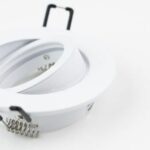 Punktowa oprawa sufitowa wpuszczana AKTYN 1 OV White IP20 okrągła biała