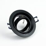 Oczko sufitowe wpuszczane IRID Black IP20 okrągła czarna