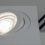 Punktowa oprawa sufitowa wpuszczana ruchoma CERI 1 SQ White IP20 kwadratowa biały