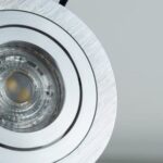 Punktowa oprawa sufitowa wpuszczana CERI 1 OV Silver IP20 okrągła srebrny szlif