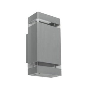 Oprawa elewacyjna kinkiet PANAM Grey IP44 2xGU10 szary