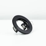 Punktowa oprawa sufitowa wpuszczana MURID Black IP20 okrągła czarna