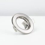 Punktowa oprawa sufitowa wpuszczana MURID Nickel IP20 okrągła nikiel