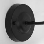 Kinkiet ścienny LOFT AKRON E27 czarny mosiądz