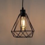 Lampa wisząca LOFT ALAMBRA LARGO E27 czarna