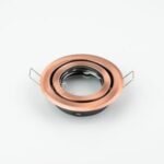 Punktowa oprawa sufitowa wpuszczana regulowana DAIRA Cooper IP20 okrągła miedź