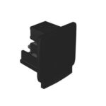 Zaślepka końcówka do szyny SEVA Cap Black, czarna