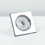 Punktowa oprawa sufitowa wpuszczana regulowana VIERA Chrome IP20 kwadratowa chrom
