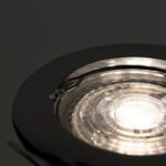 Punktowa oprawa sufitowa wpuszczana ZIVA Chrome IP20 okrągła chrom