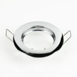 Punktowa oprawa sufitowa wpuszczana ZIVA Chrome IP20 okrągła chrom