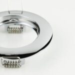 Punktowa oprawa sufitowa wpuszczana ZIVA Chrome IP20 okrągła chrom