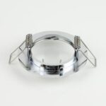 Punktowa oprawa sufitowa wpuszczana ZIVA Chrome IP20 okrągła chrom