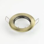 Punktowa oprawa sufitowa wpuszczana ZIVA Brass IP20 okrągła mosiądz