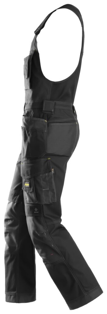 Snickers 0214 Ogrodniczki Canvas+ z workami kieszeniowymi