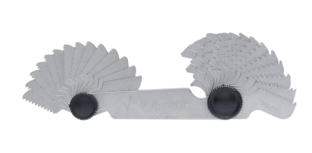 Sprawdzian do gwintówW 4-42 55 stopni