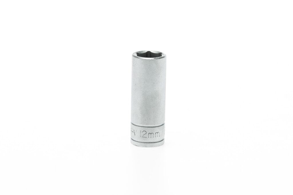 Nasadka długa 6-kątna z chwytem 3/8" 12 mm